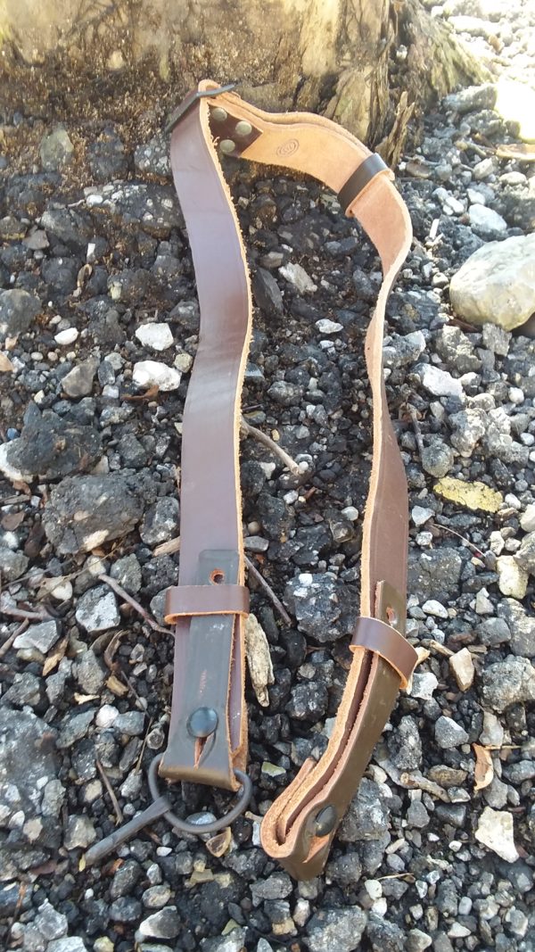 Bulgarian Brown Leather AK Sling