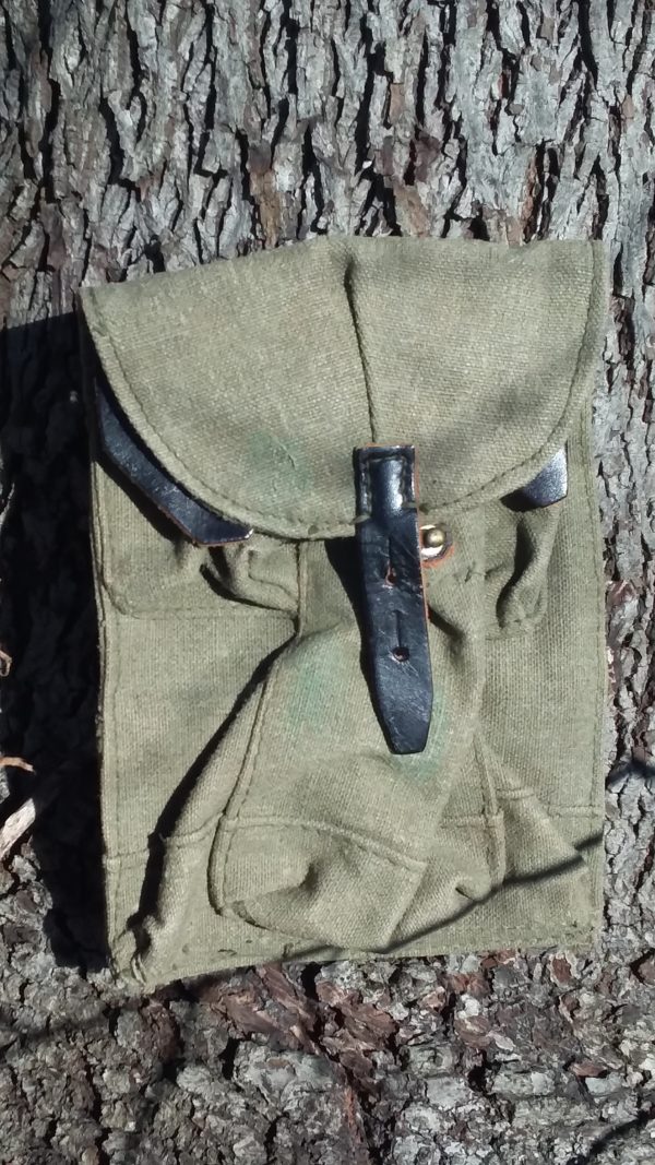Russian Black Tab 3 Cell AK Magazine Pouch
