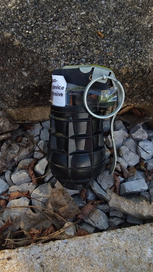 Czech URG 86-SK inert training grenade