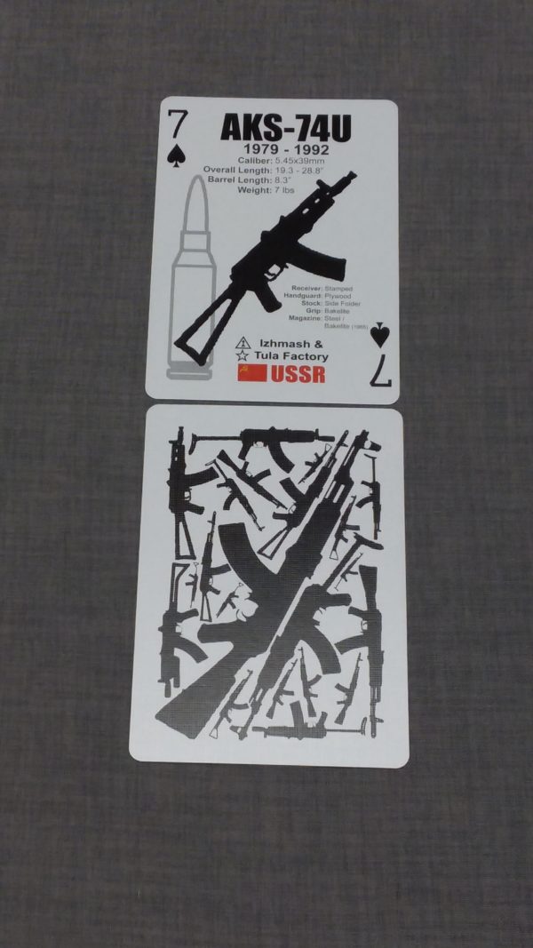 Kalashnikov Visual Recognition Playing Cards - Image 3
