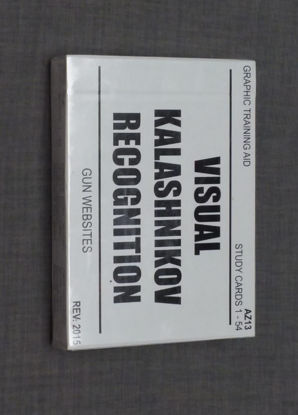 Kalashnikov Visual Recognition Playing Cards