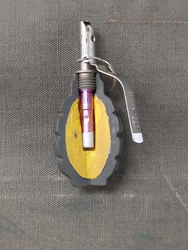 Polish F1 Cutaway Inert Grenade