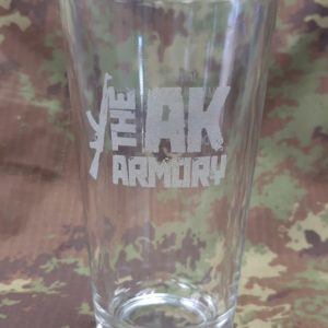The AK Armory Pint Glass